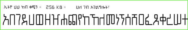 Ethio Hahu Kib Qechin.